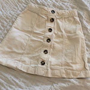 H&M corduroy skirt